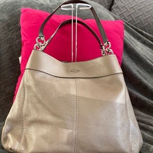 🤍COACH phoebe leather shoulder bag🤍